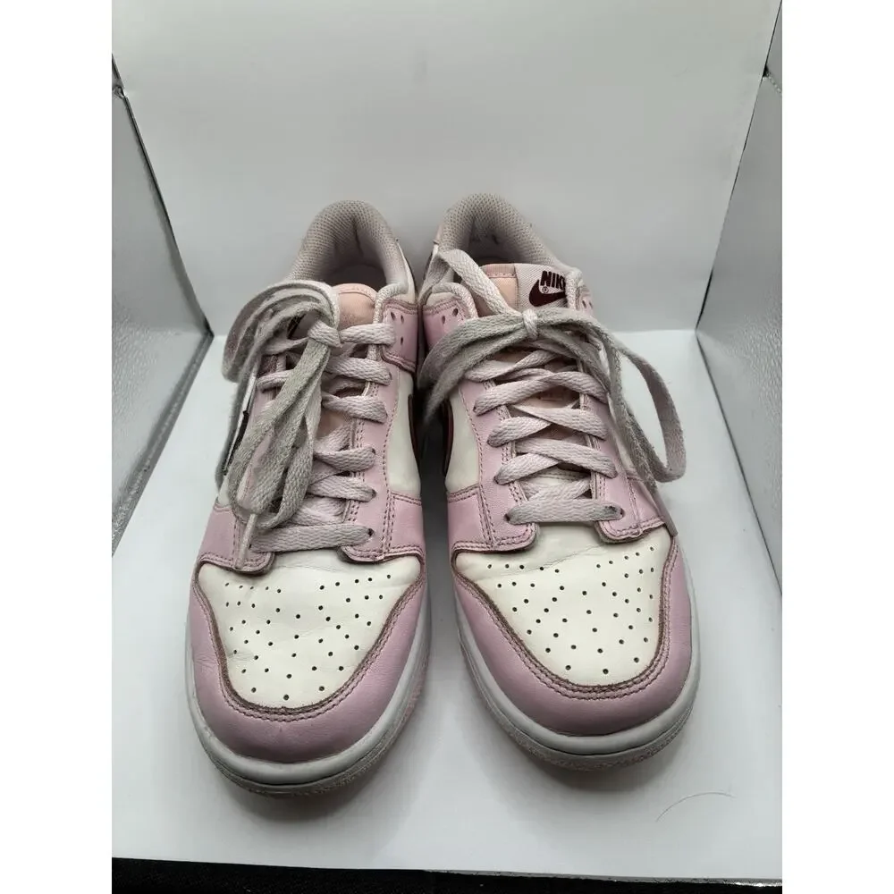 Nike Dunk Low Pink Foam Valentine Day CW1590-601 6Y Womens 7.5 White Coquette GS